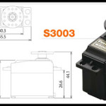 SERVO FUTABA S3003