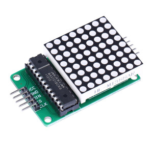 MAX 7219 DOT MATRIX MODULE DISPLAY FOR ARDUINO
