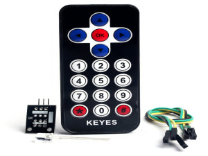 IR Infrared Robot Remote Control Kit (Black Color)