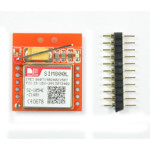 Smallest SIM800L GPRS GSM Module MicroSIM Card Core BOard Quad-band TTL Serial Port