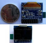OLED Module 2 colors: white and blue