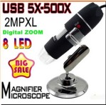 magnifier microscope DigitaL USB 5x – 500x ZOOM