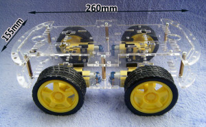 4 WD sasis robot Arduino / 4WD chasis Robot Arduino