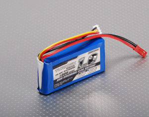 Battery Lipo Turnigy 1000mah 2s 20c