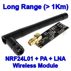 NRF24L01 with PA and LNA antena wireless module for arduino